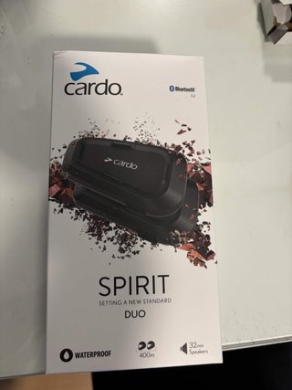 A ESTRENAR Cardo Spirit Duo 2 Intercomunicadores