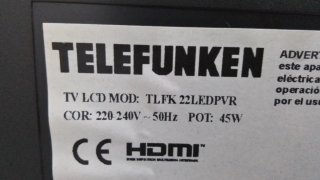 Tv 22"hd hdmi ascao