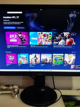 Monitor Benq 4K Negro/Azul