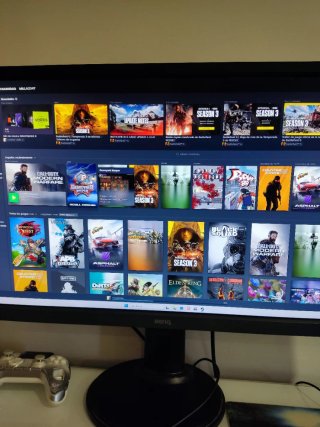 Monitor Benq 4K Negro/Azul