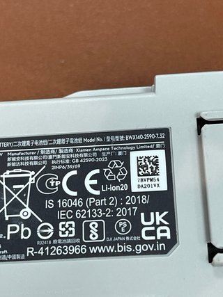 3 BATTERIE DJI MINI 4 PRO #A1056H