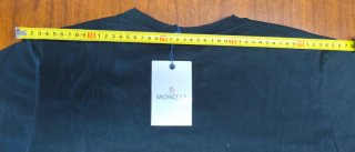 Maglietta Moncler Taglia L Nera
