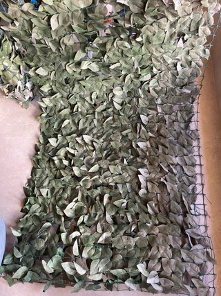 3 rollos Valla hojas artificiales 3x1m