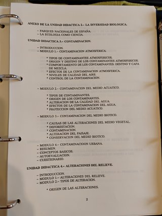 CURSO DE MEDIOAMBIENTE