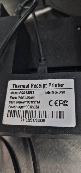 Impresora Térmica Posadvance 58mm USB