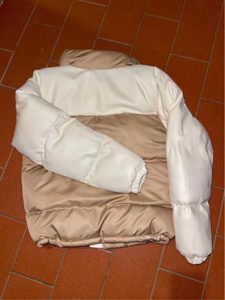 Giacca Swtd beige e bianca