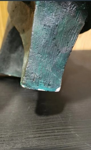 Obra Manel Álvarez "Judoka" 1976 Arte Firmada