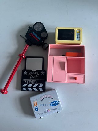 Set di giocattoli Chabel Cámara, Cucina e Valigia