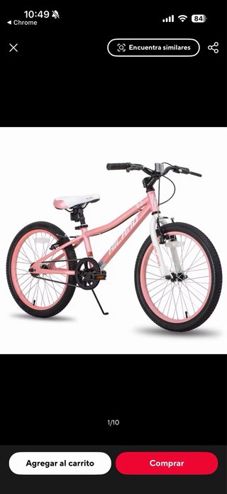 Bicicleta de niña Hiland 20 pulgadas