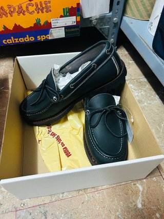 zapatos Apache Negro Talla 39