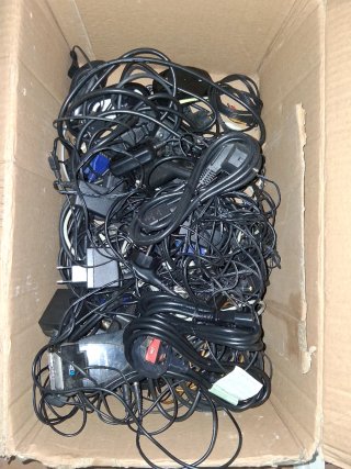 Lote Cables y Adaptadores Informática