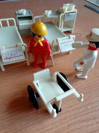 Playmobil Hospital 3404 Geobra vintage