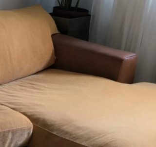 Sofá grande y muy cómodo de alta calidad