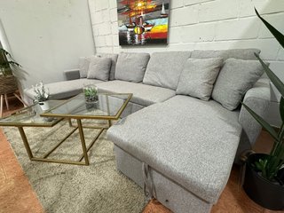 SOFA CAMA DOBLE CHAISE LONGUE Y ARCON