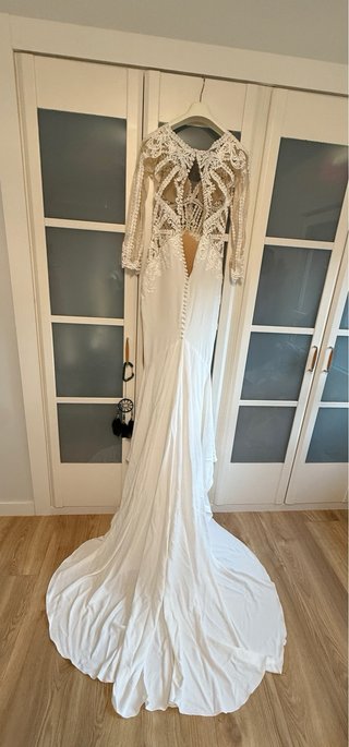 Vestido Novia Pronovias Pasiphae Sirena Encaje