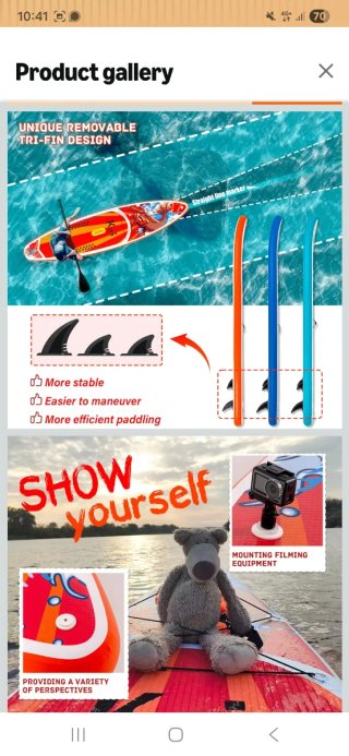 Tabla Paddle Surf Koi 11'6 Completa Nueva