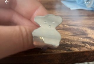 Anillo Oso Tous Plata