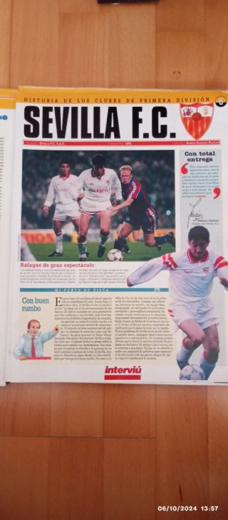 Historia de los clubes 94/95