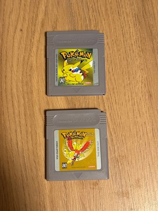 Pokémon Amarillo y Oro Game Boy
