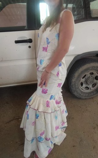 Traje de flamenca varias talla y modelo pregúntame