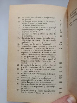 Introducción al estudio de la novela, J. Sauvage