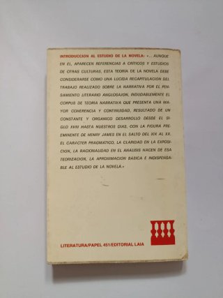 Introducción al estudio de la novela, J. Sauvage