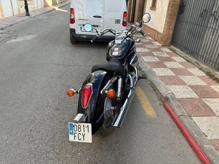 Honda Shadow 750 Aero Negra