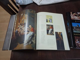 2 LIBROS MUSEOS. Louvre y N.Gallery.