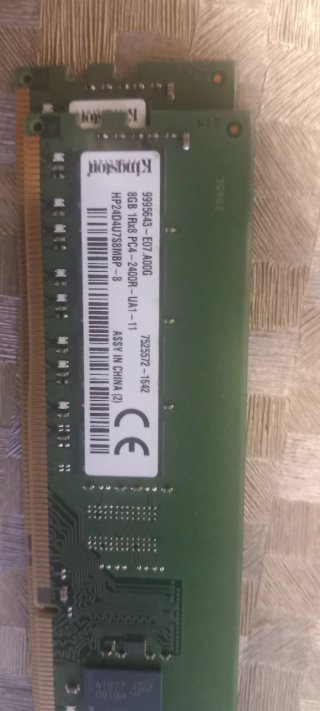 Lote 12x RAM 8gb ddr4