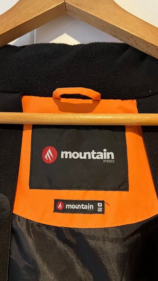Abrigo de esquí Mountain naranja