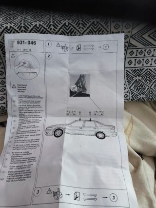 Baca Coche Cruz Opel Vectra 2001