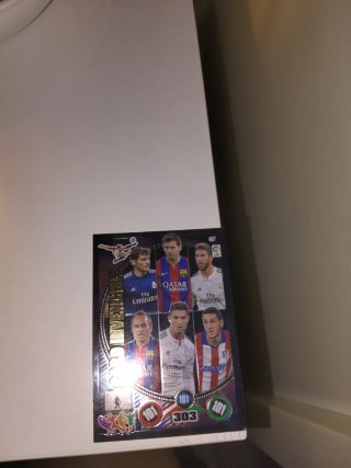 Carta de fútbol 2014-2015
