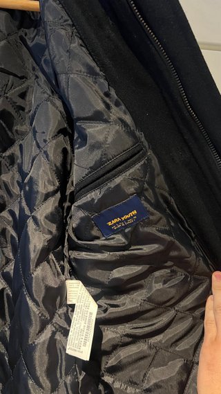 Parka Zara Negra