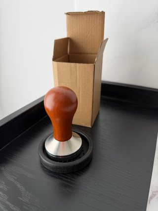 Tamper Café 56mm Madera