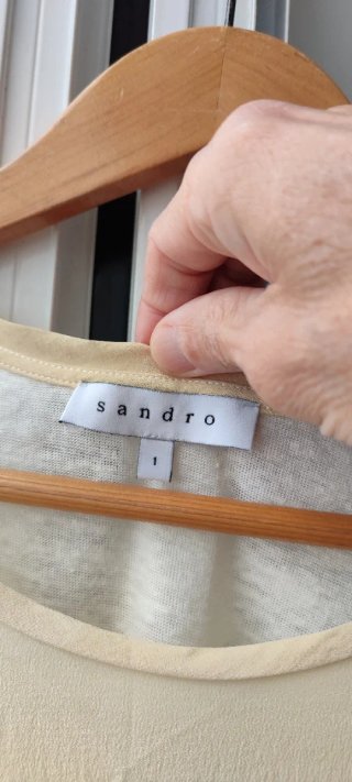 Camiseta Sandro Talla 1 Estampado Pantera