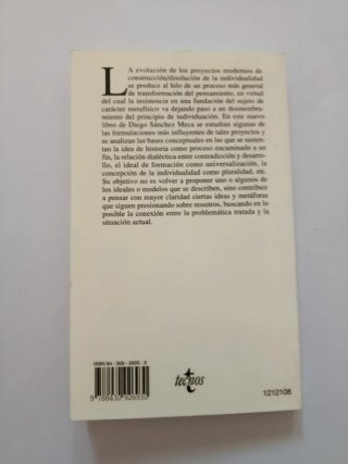 Metamorfosis y confines de la individualidad
