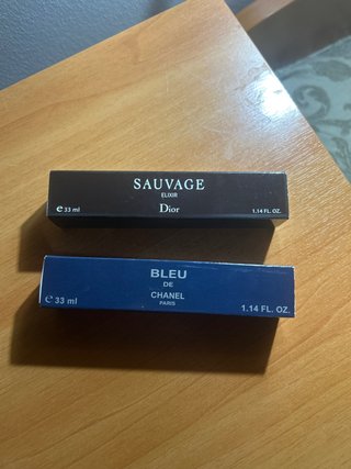 Profumi Dior Sauvage Elixir e Chanel Bleu 33ml