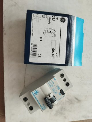 Interruptor Diferencial GE 2P 25A 30mA