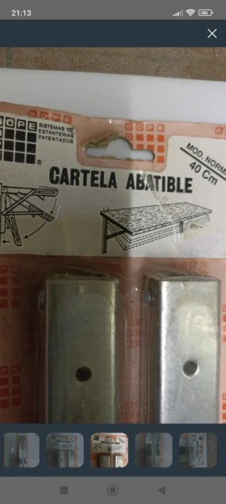 Escuadra Abatible 40cm (2 unidades)
