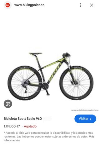 Bicicleta Scott Scale