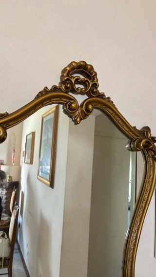 Specchio e consolle vintage