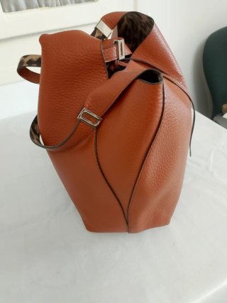 Bolso Parfois marrón y Animal Print