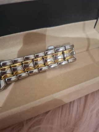 Reloj Suizo Dorado y Plateado