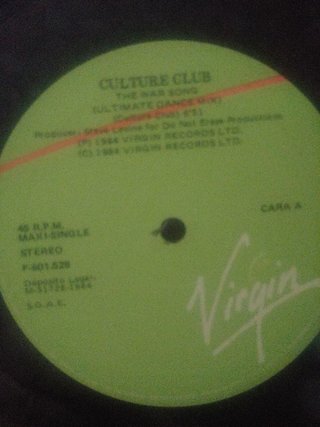 Vinilo Culture Club - The War