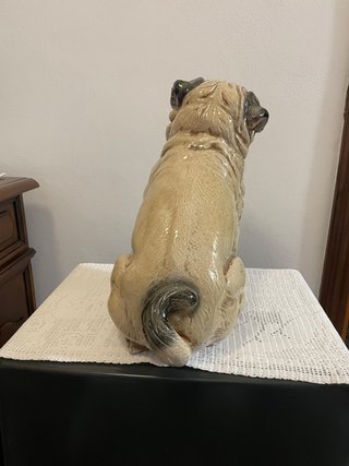 Statua Carlino Ceramica 50cm