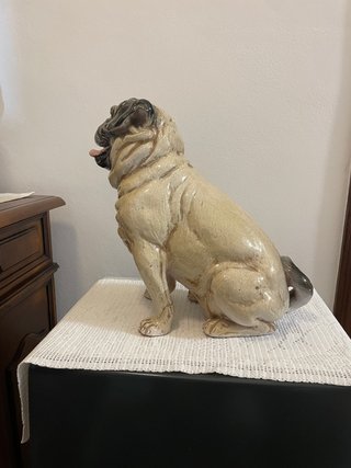 Statua Carlino Ceramica 50cm