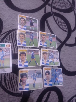 Cromos RCD La Coruña Futbolistas