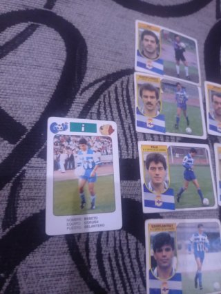 Cromos RCD La Coruña Futbolistas