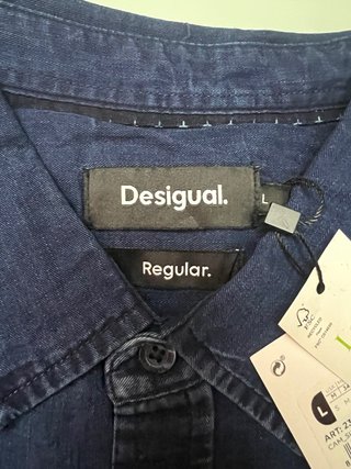 Camisa vaquera Desigual Talla L