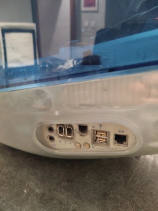 iMac G3 Apple Beige/Azul coleccionistas/ antiguo